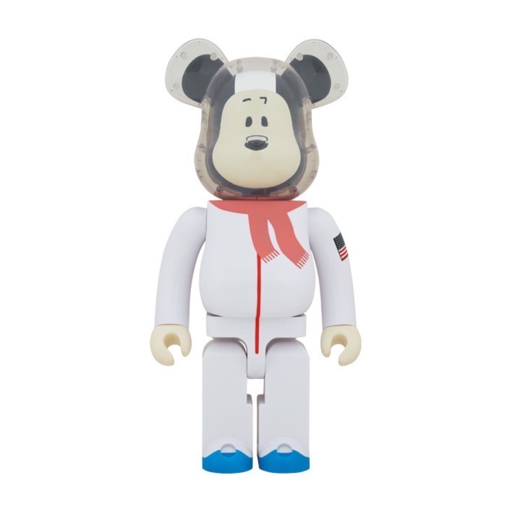 [พร้อมส่ง] Bearbrick Snoopy Astronaut 400% Be@rbrick สนูปปี้ 1000%