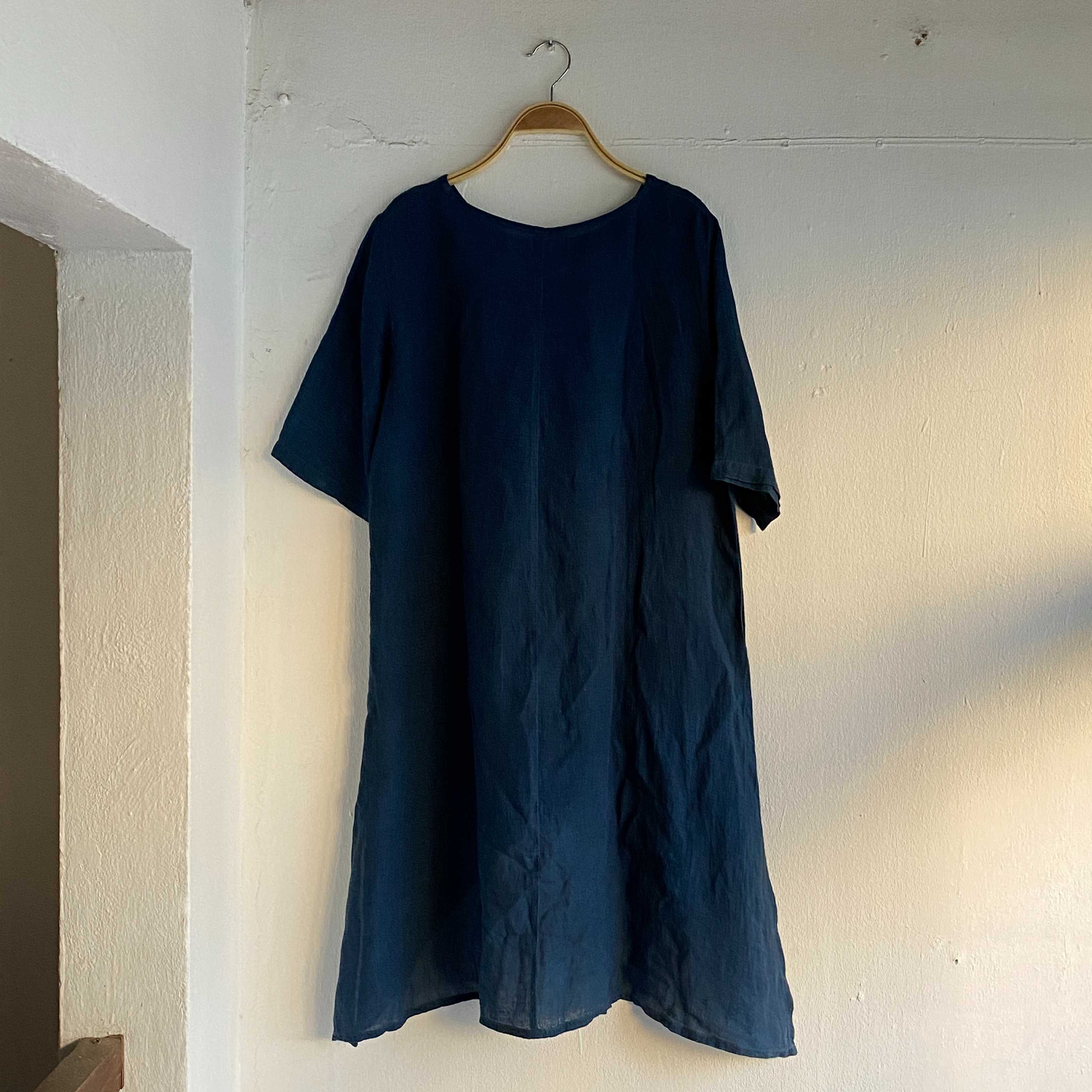 Linen short dress