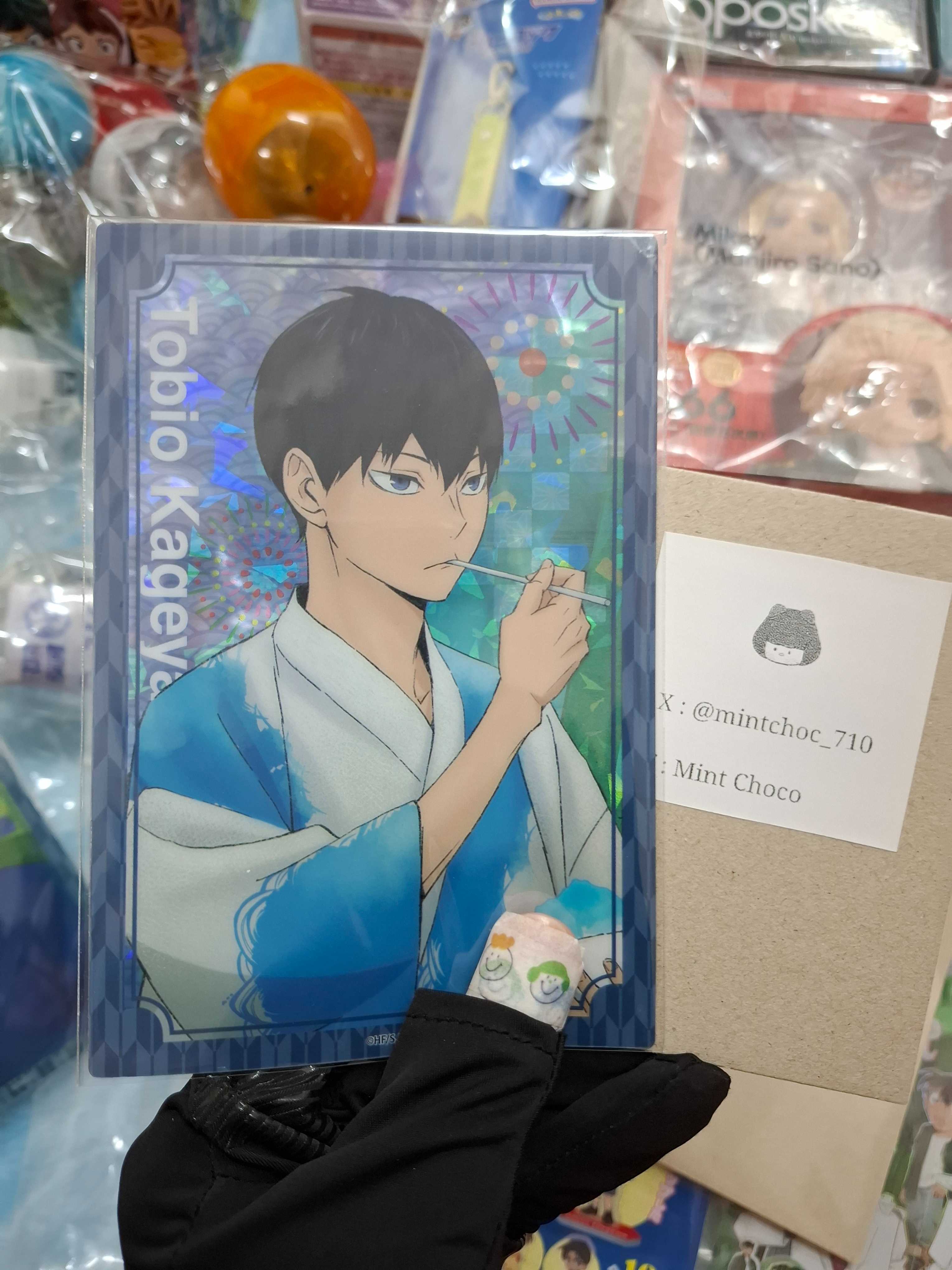 โทบิโอะ(Festival Trading Clear Sparkly Cards)