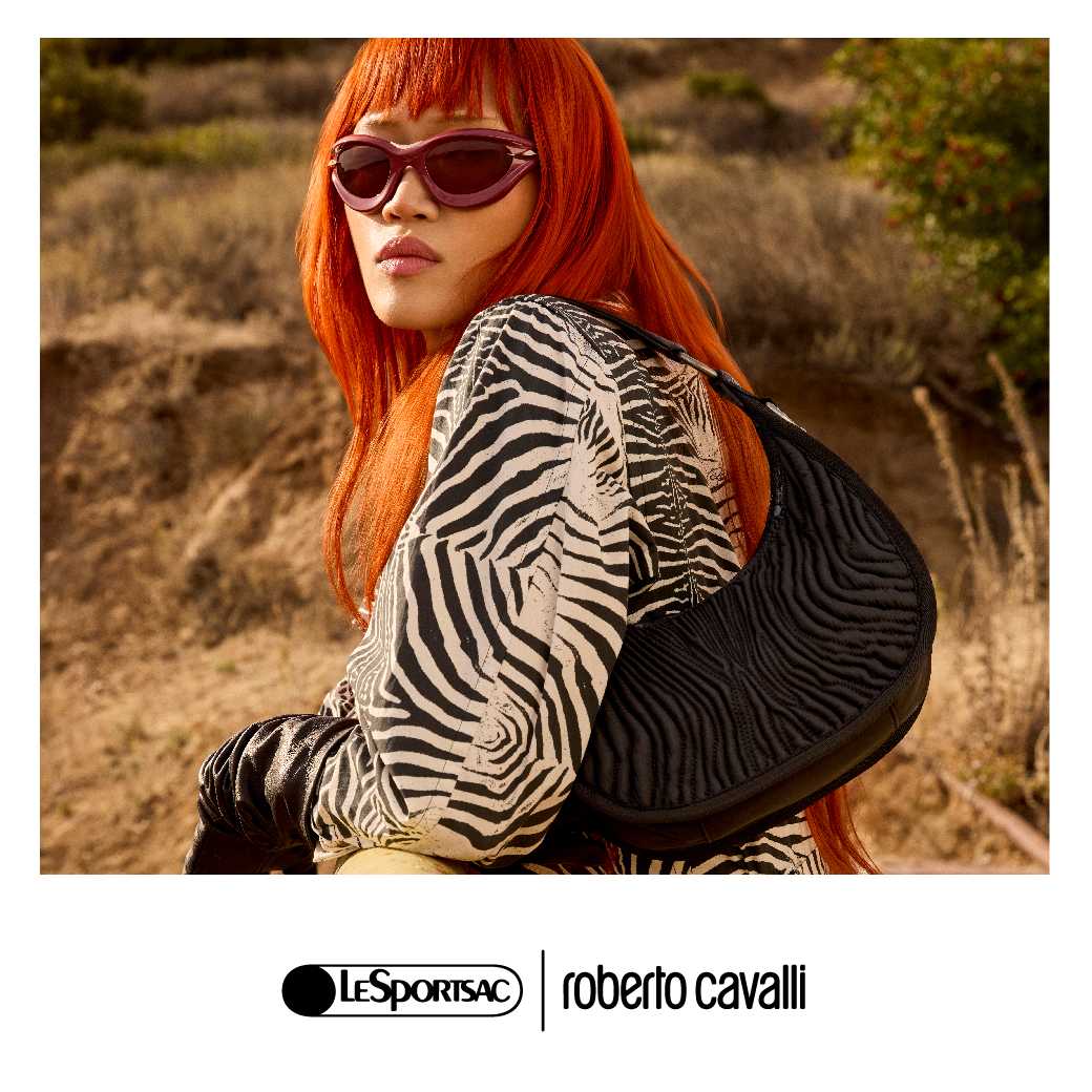Lesportsac x Roberto Cavalli   Bologna Matelasse Medium Bag กระเป๋าสะพายข้างใบกลาง Style 5237