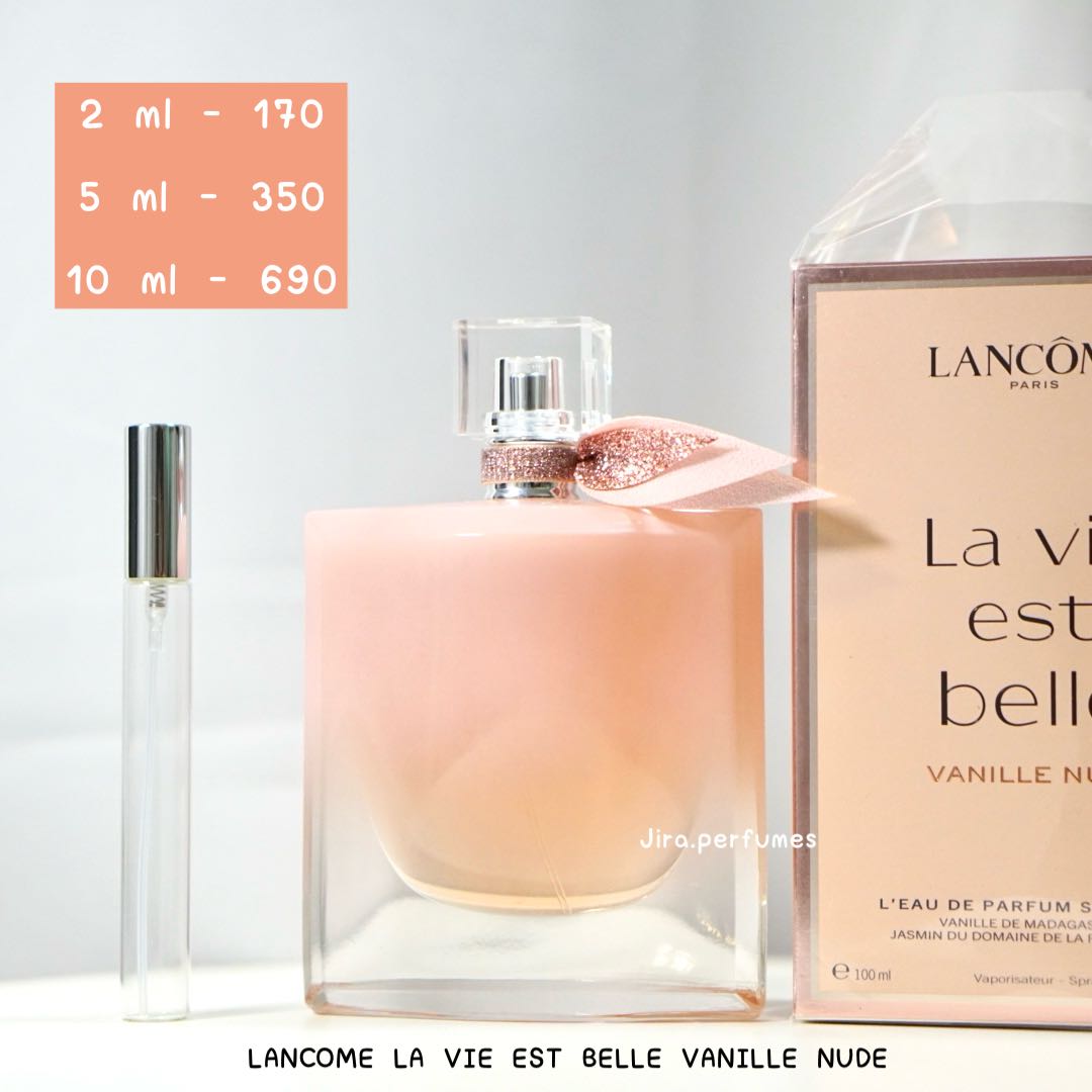 Lancome la vie est belle vanille nude