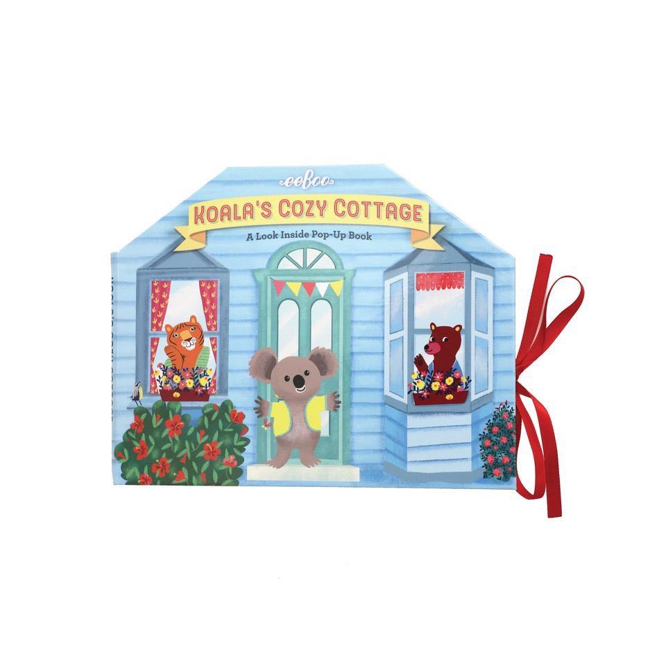 eeBoo | Koala's Cozy Cottage - A Pop-up Playhouse 
