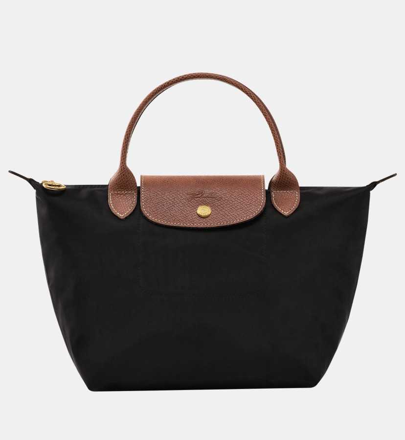 พร้อมส่ง - Longchamp Le pliage รุ่น Original ไซส์ S หูสั้น สีดำ
