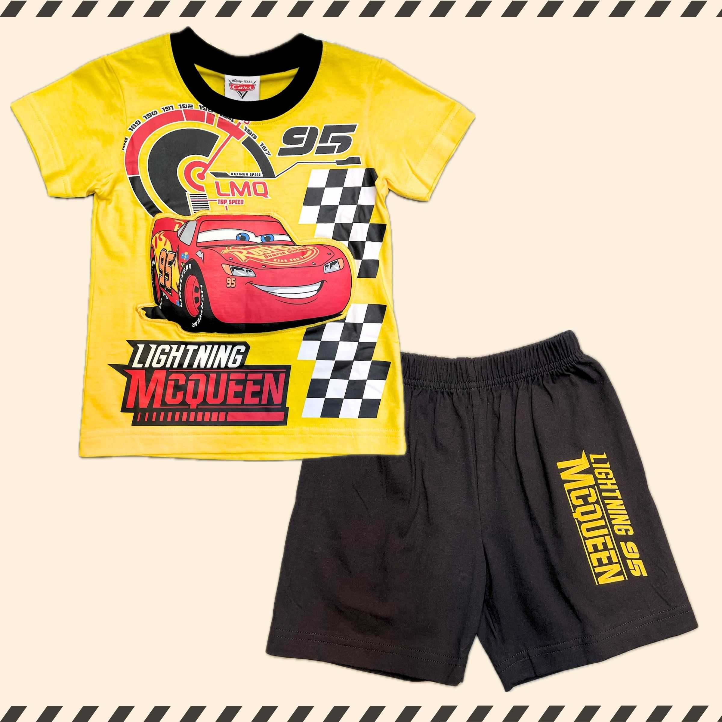 McQueen Black Set Yellow/Black Size SS