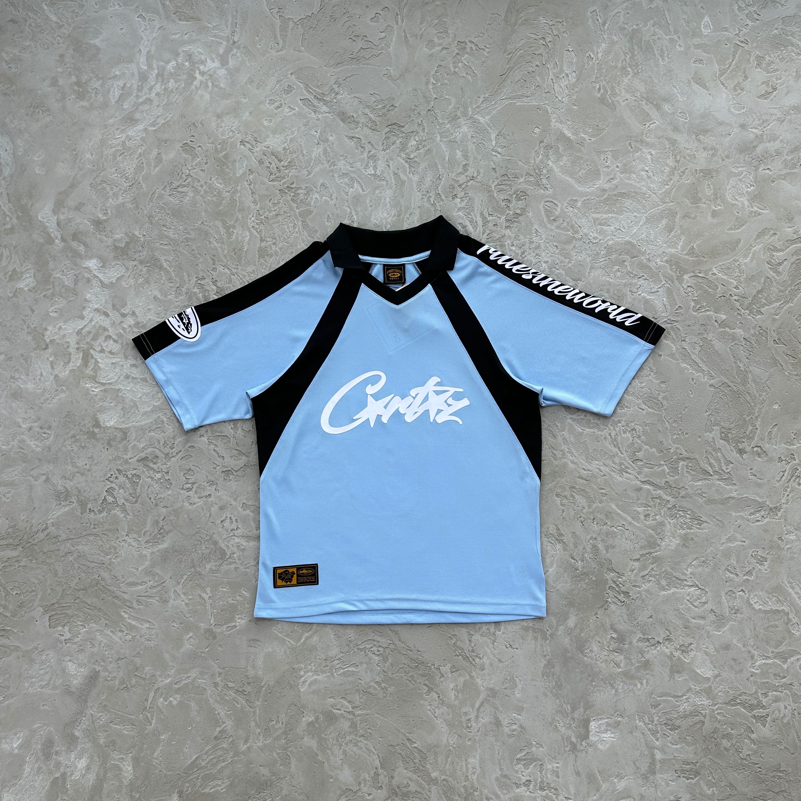 Corteiz Allstarz Football Jersey  Blue 