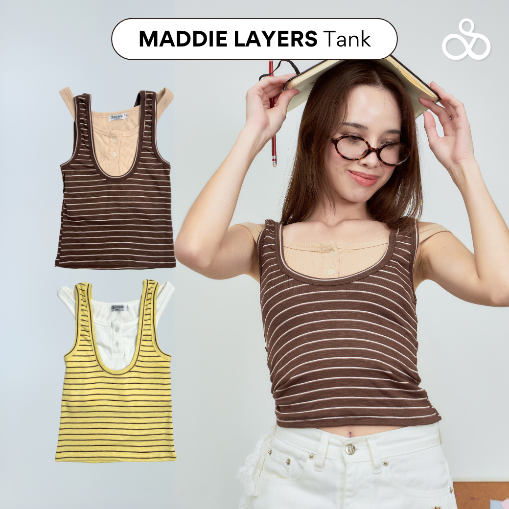 Sistersfabric - Maddie Layers Tank เสื้อกล้ามเลเยอร์เท่ๆ