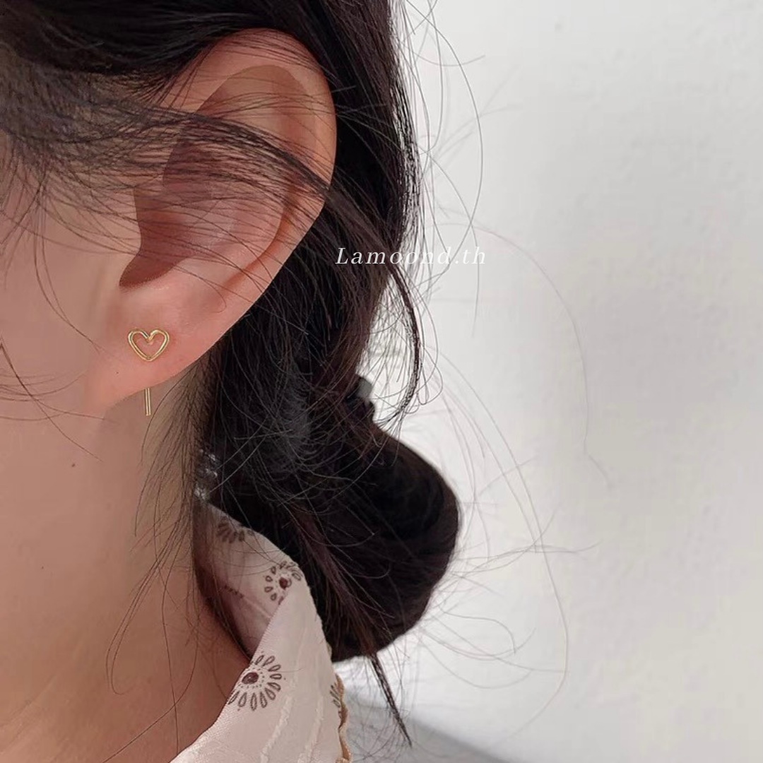 ต่างหูหัวใจ 💗