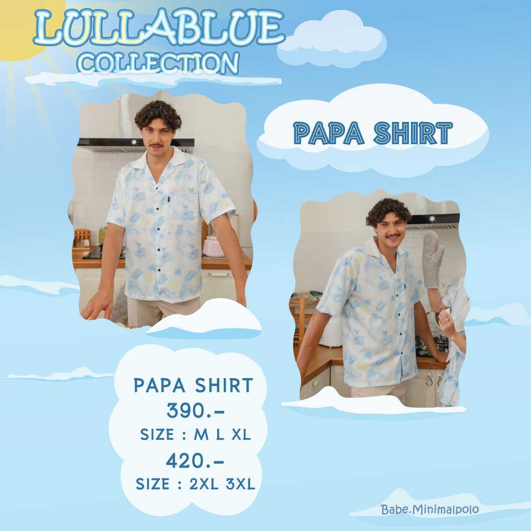 4.Lullablue Papa Shirt