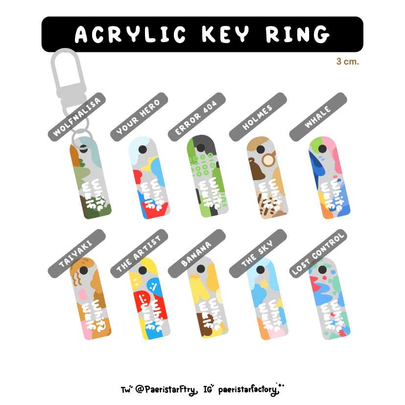 Acrylic Name Tag WW