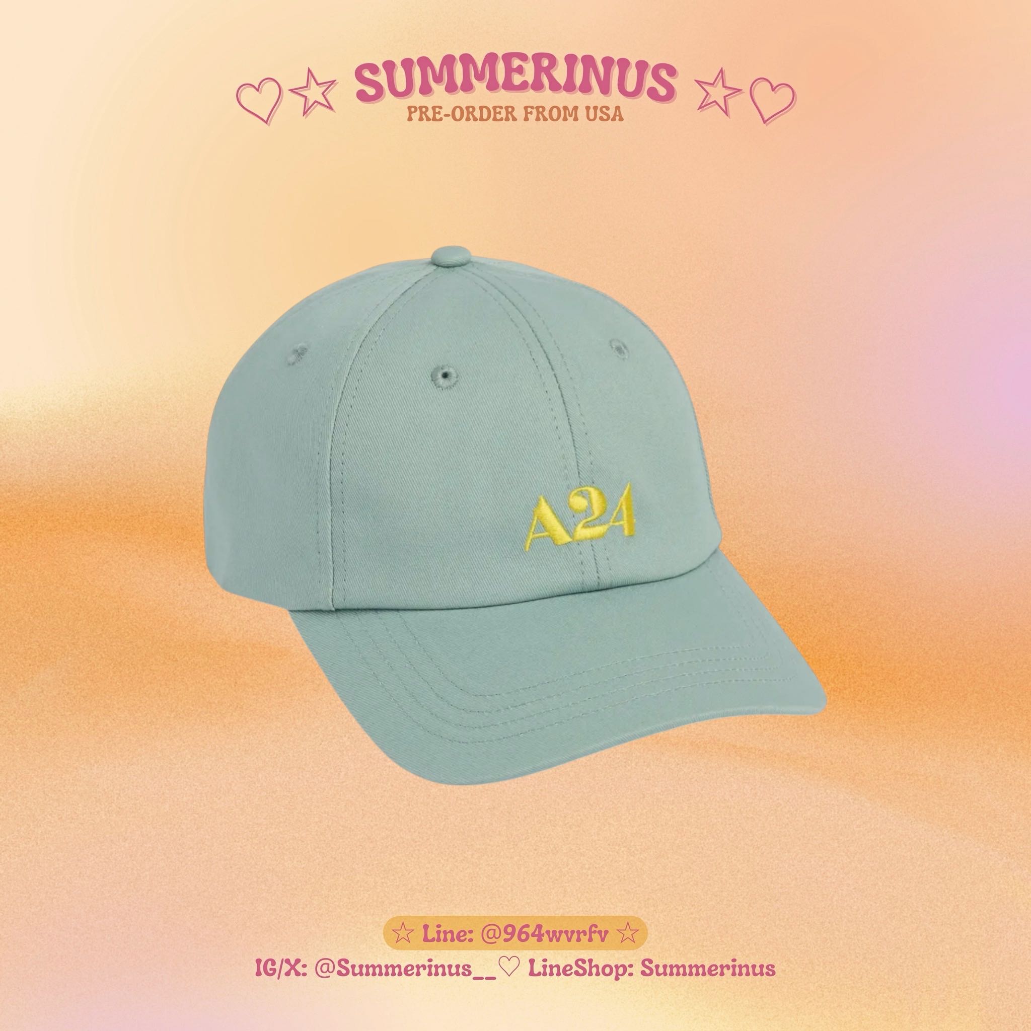 A24 🌞 Sky Blue - Spring Logo Hat