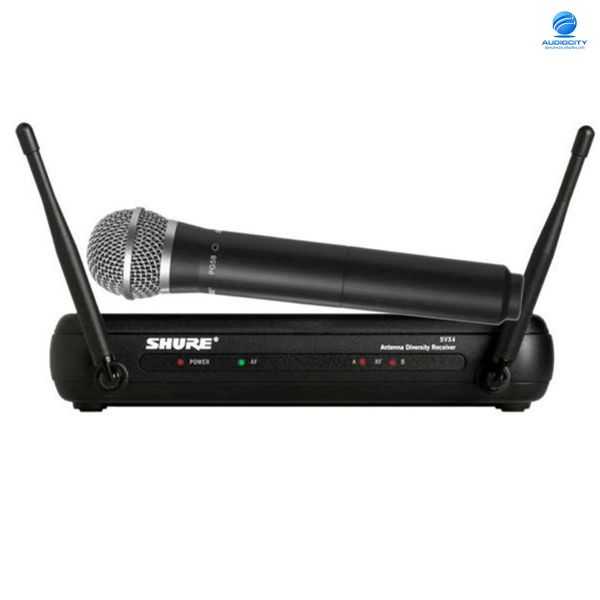 SHURE SVX24A/PG58 ชุดไมโครโฟนไร้สายแบบไมค์เดี่ยว คลื่นความถี่ 748-758 MHz