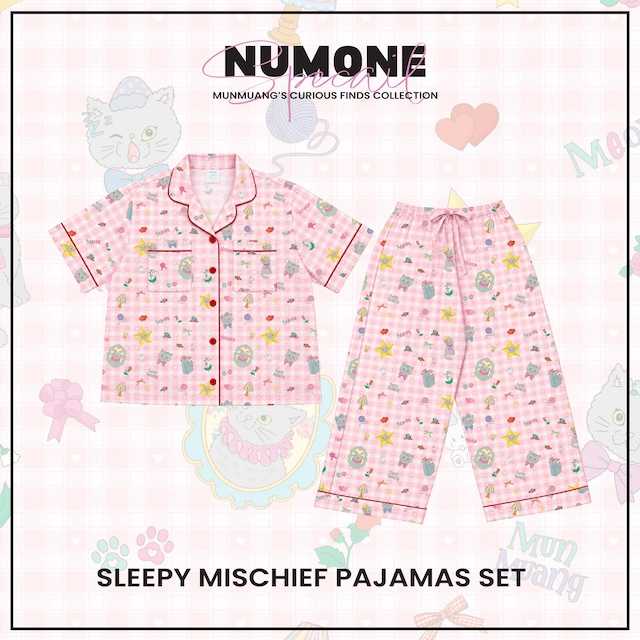 Sleepy Mischief Pajamas Set