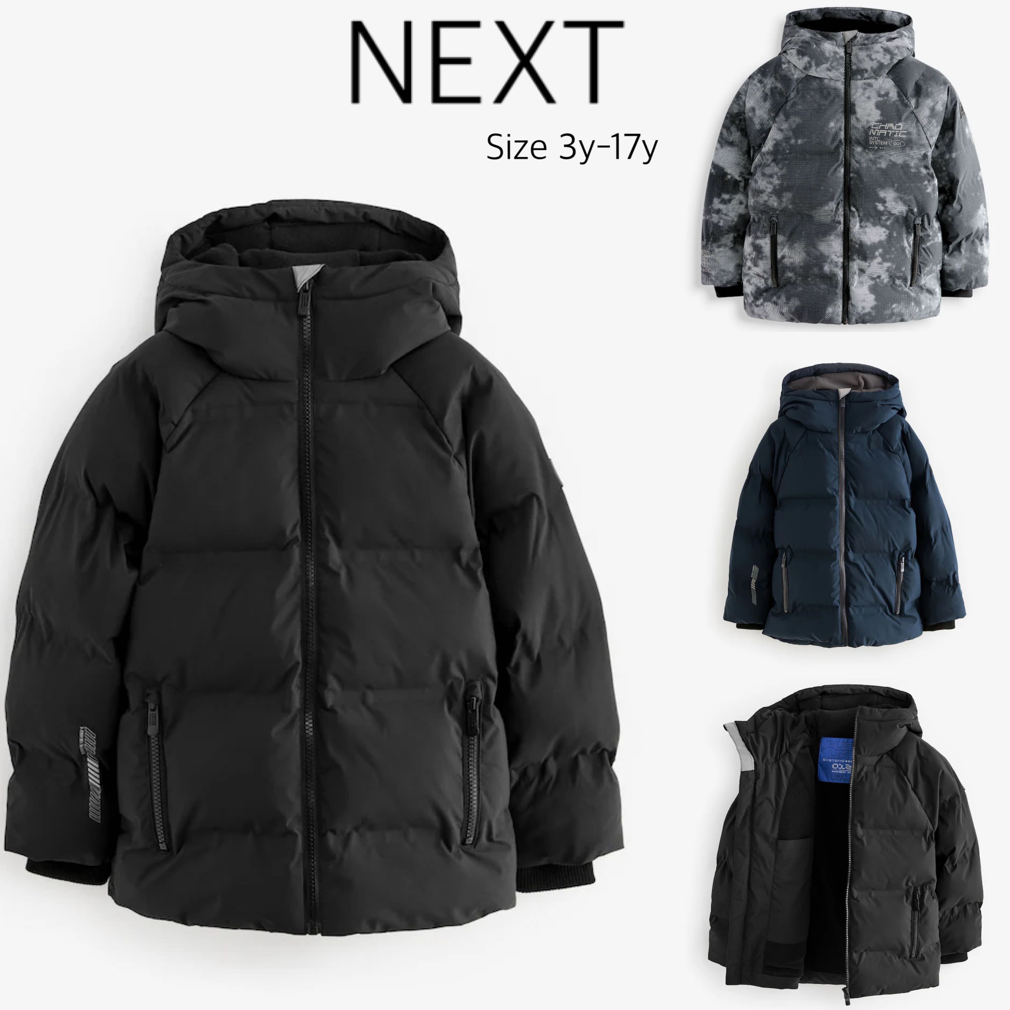 Preorder12-18วัน-(NEXT) Size3y-17y ติดลบได้ กันน้ำ /Q51-575