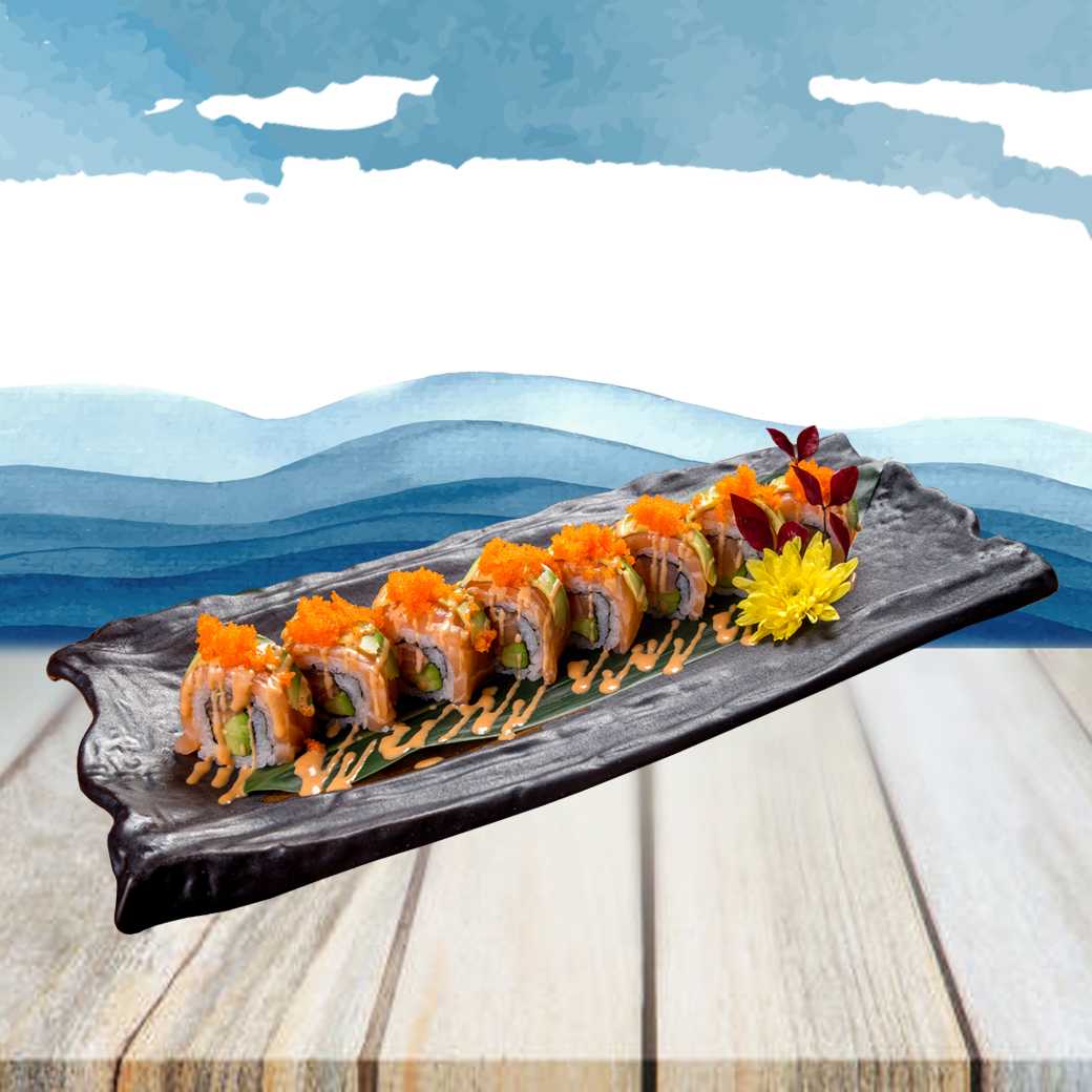 Salmon Enjoy Roll	แซลมอน เอ็นจอย โรล Full 8 ชิ้น