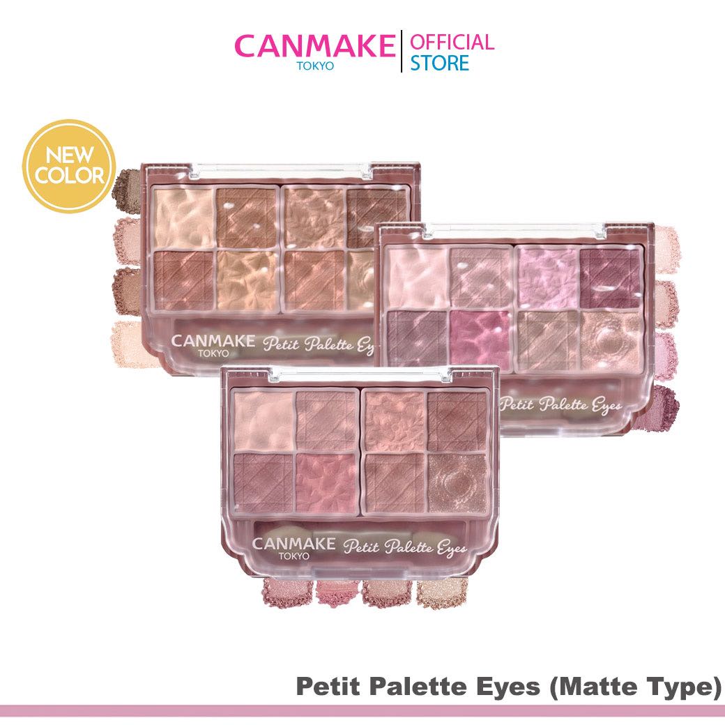 CANMAKE Petit Palette Eyes (Matte Type) พาเลทอายแชโดว์เนื้อแมตต์