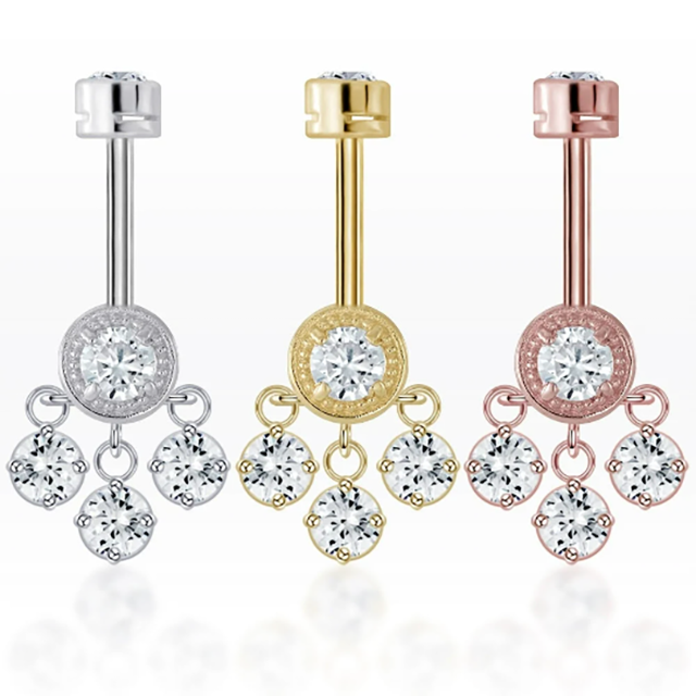 PiercingRoomByJay Dream Catcher SCREW Flat Back เงินแท้ (ราคาต่อชิ้น)