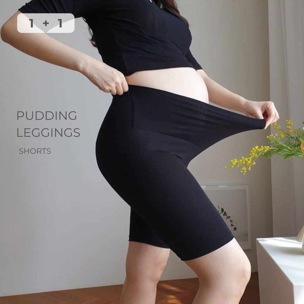 [1+1][Basic item พร้อมส่ง]🌷Pudding Leggings Shorts🇰🇷 Thickness ⚫⚫⚪⚪⚪