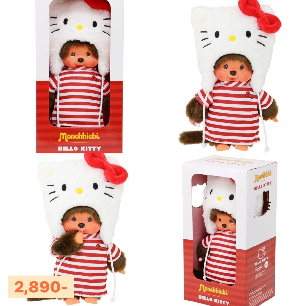 Monchhichi x Kitty🍎❤️