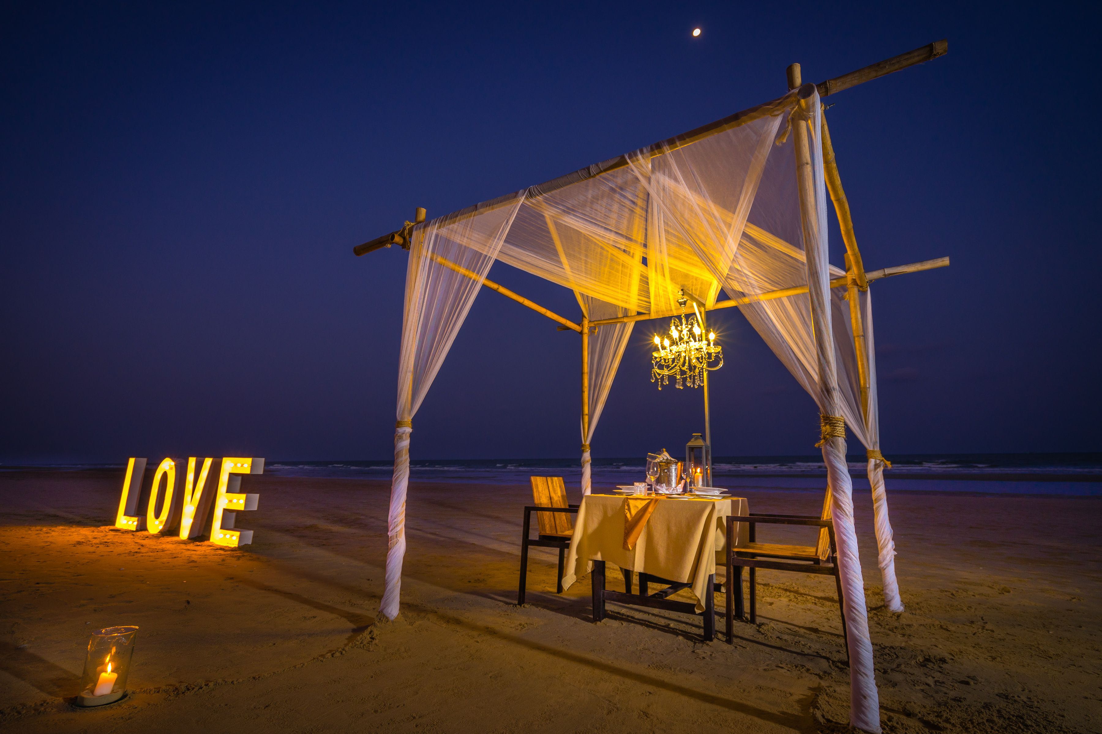 Romantic Candle Light Dinner