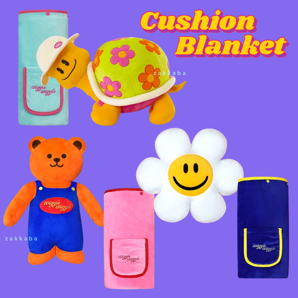 Wiggle wiggle Pillow+blanket set :: หมอน+ผ้าห่ม