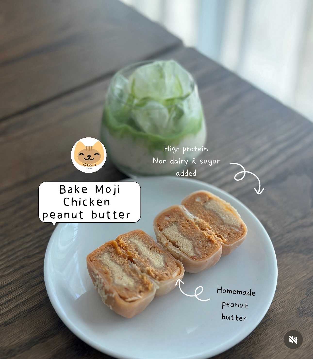 Heaven8 - Bake Moji chicken peanut butter (Pre-order)