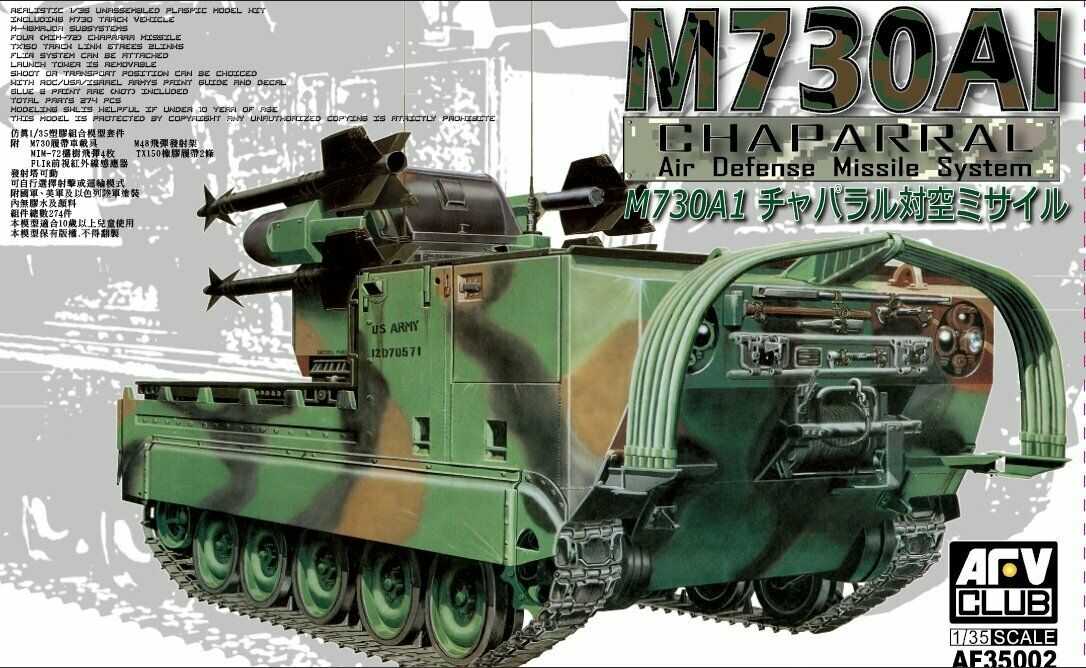 1/35 U.S. M730A1 Chaparral Air Defense