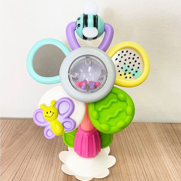 Infantino ดอกไม้ติดโต๊ะทานข้าว Stay & Play Fun Flower