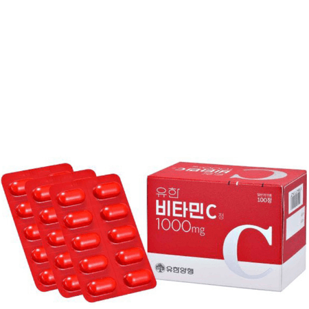 YUHAN Vitamin C 1000mg 100 เม็ด