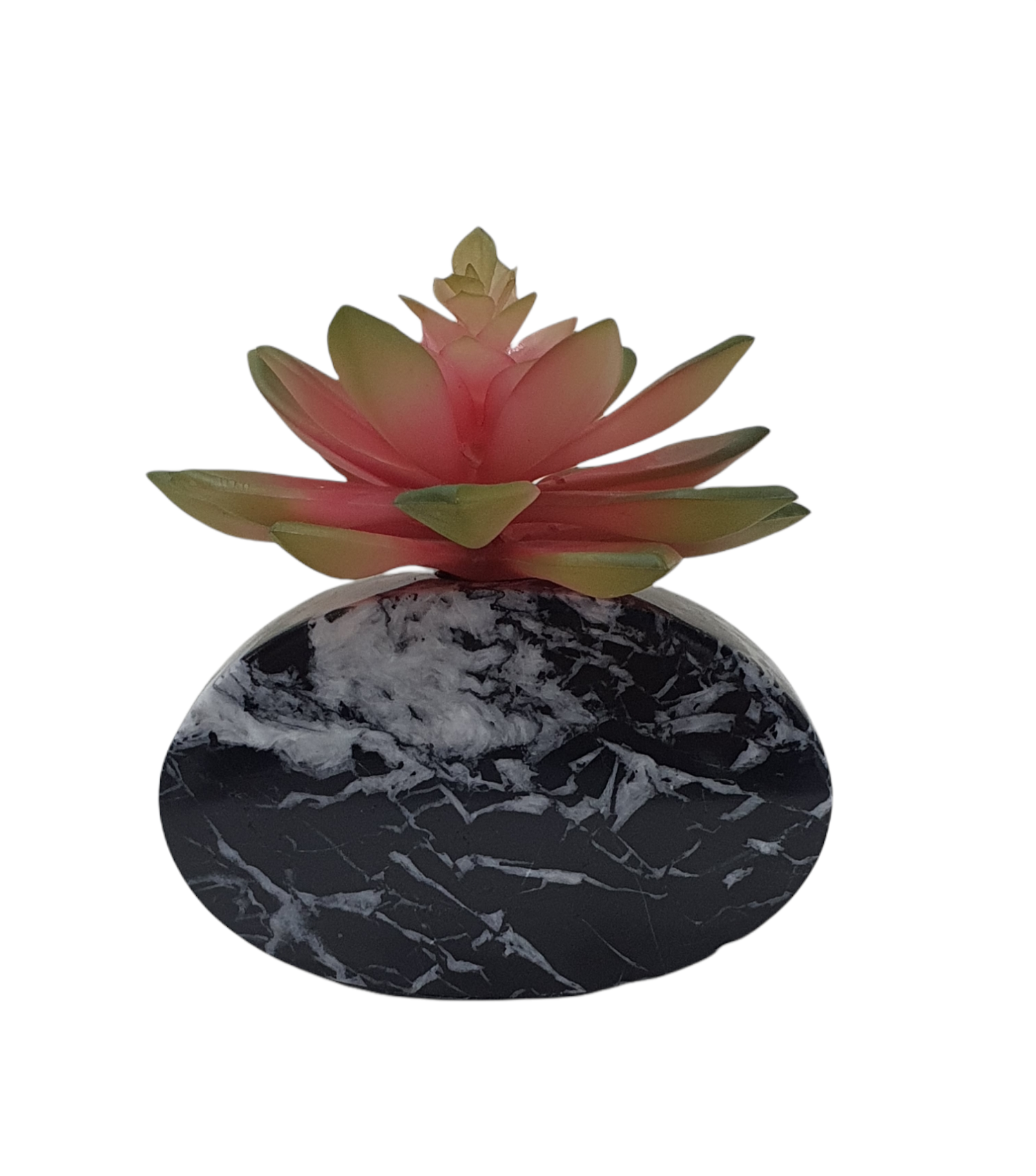Vase, Marble, Black