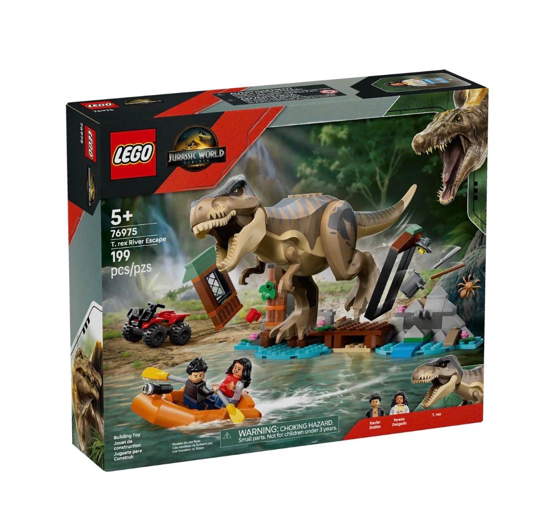 LEGO 76975 T. rex River Escape(สินค้าซื้อแล้วไม่รับเปลี่ยนคืน)