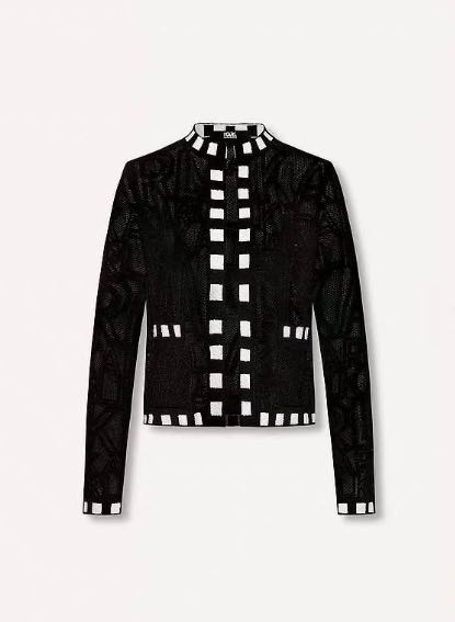 Karl Lagerfeld knitted cardigan