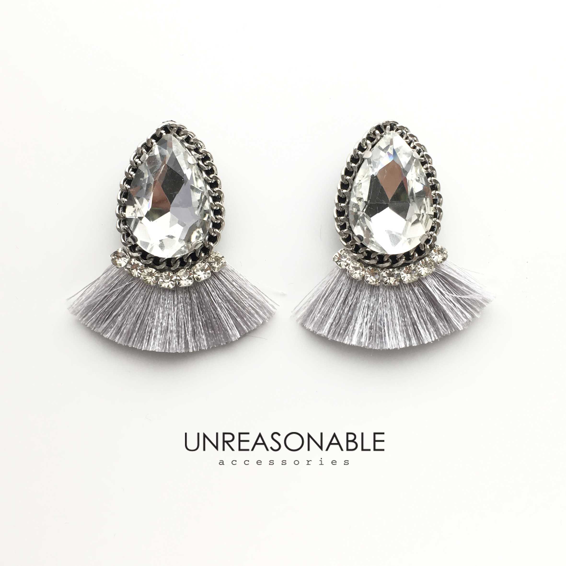ต่างหูพู่ Tassel Earrings : UA0570-02