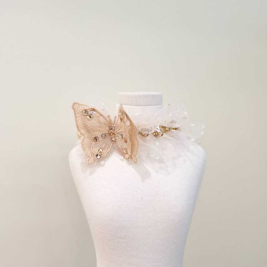 TEO I'm cool (S) Chic Butterfly Natural Collar