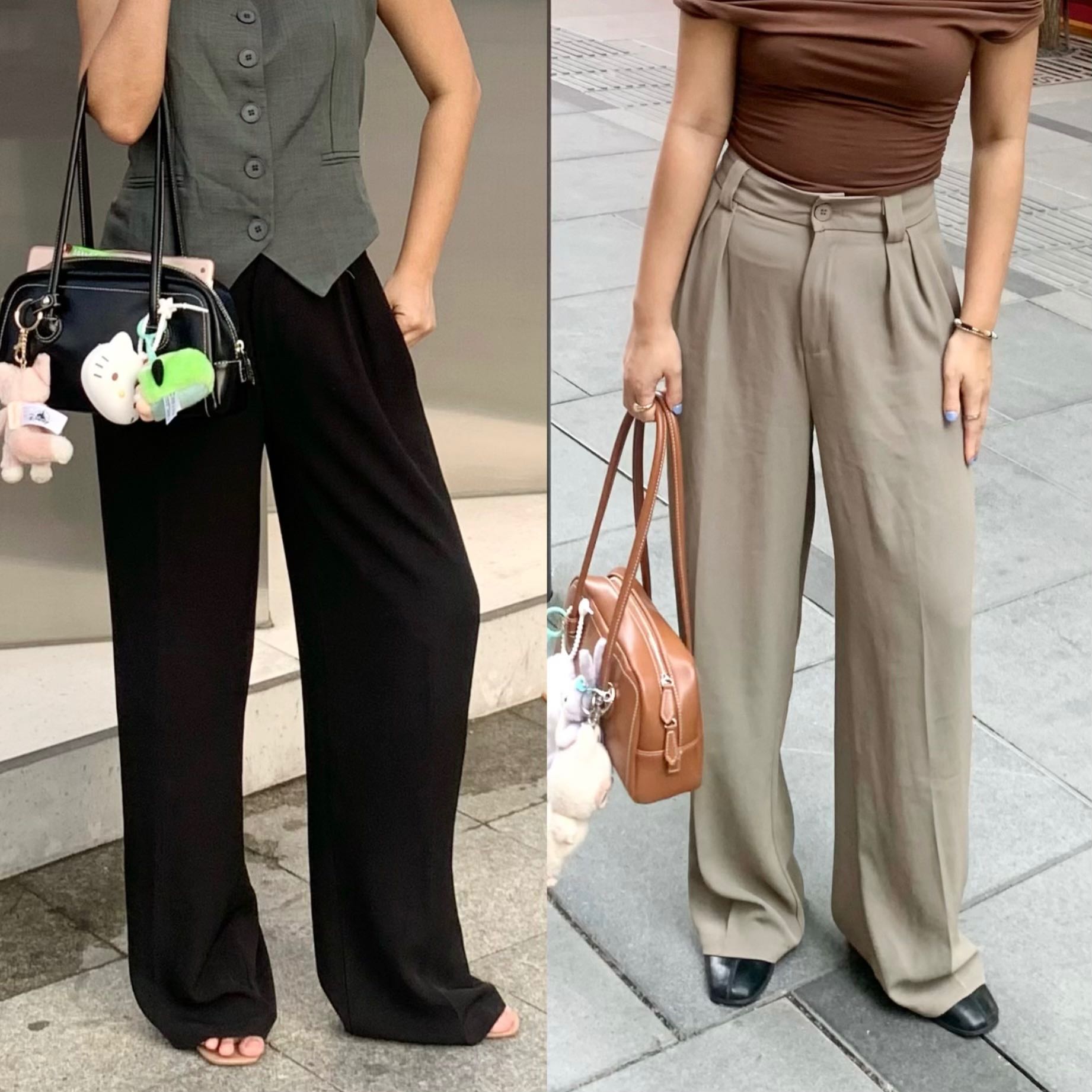 HOF-Krayan pant #H023 กางเกงขายาวทำงาน 💛พร้อมส่งไทย