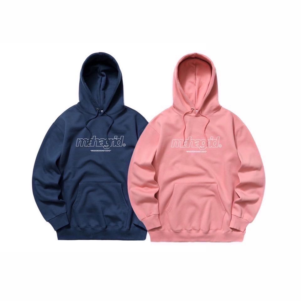 /พร้อมส่ง/ MAHAGRID THIRD LOGO HOODIE
