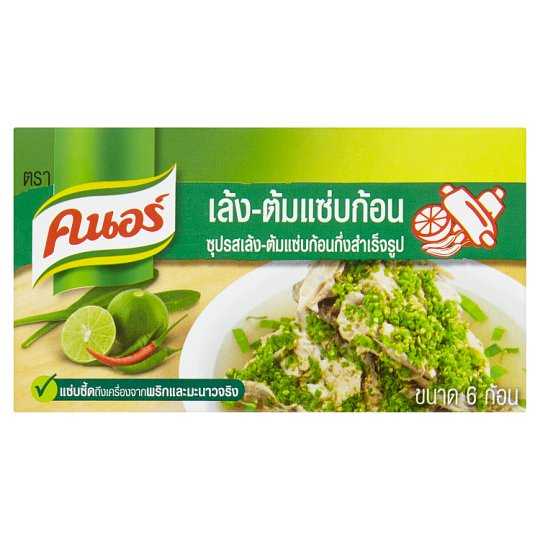 เครื่องปรุง - คนอร์ ซุปรสเล้ง-ต้มแซ่บก้อนกึ่งสำเร็จรูป 6 ก้อน (กล่องละ)