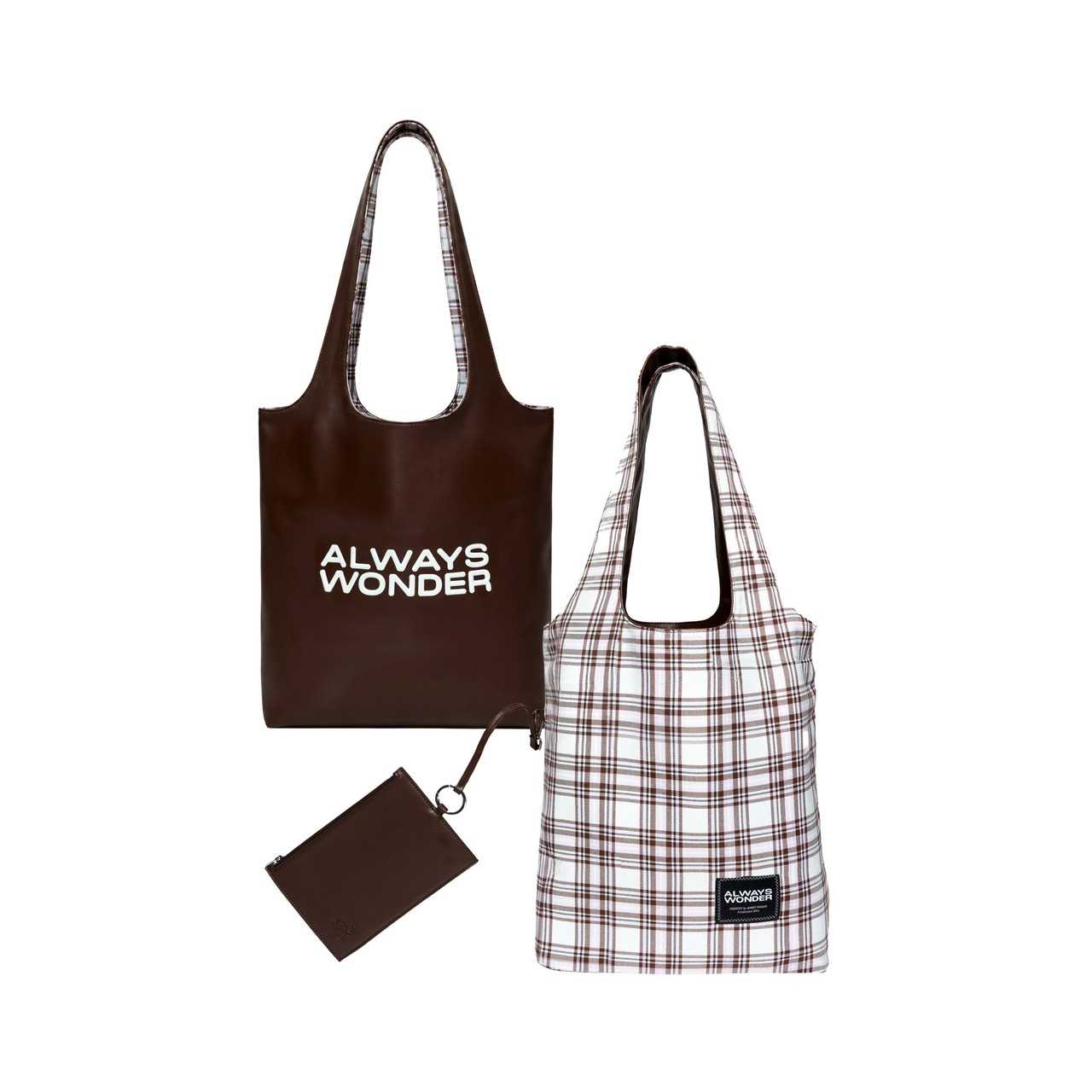The Duality tote | Brown–Lavender Haze