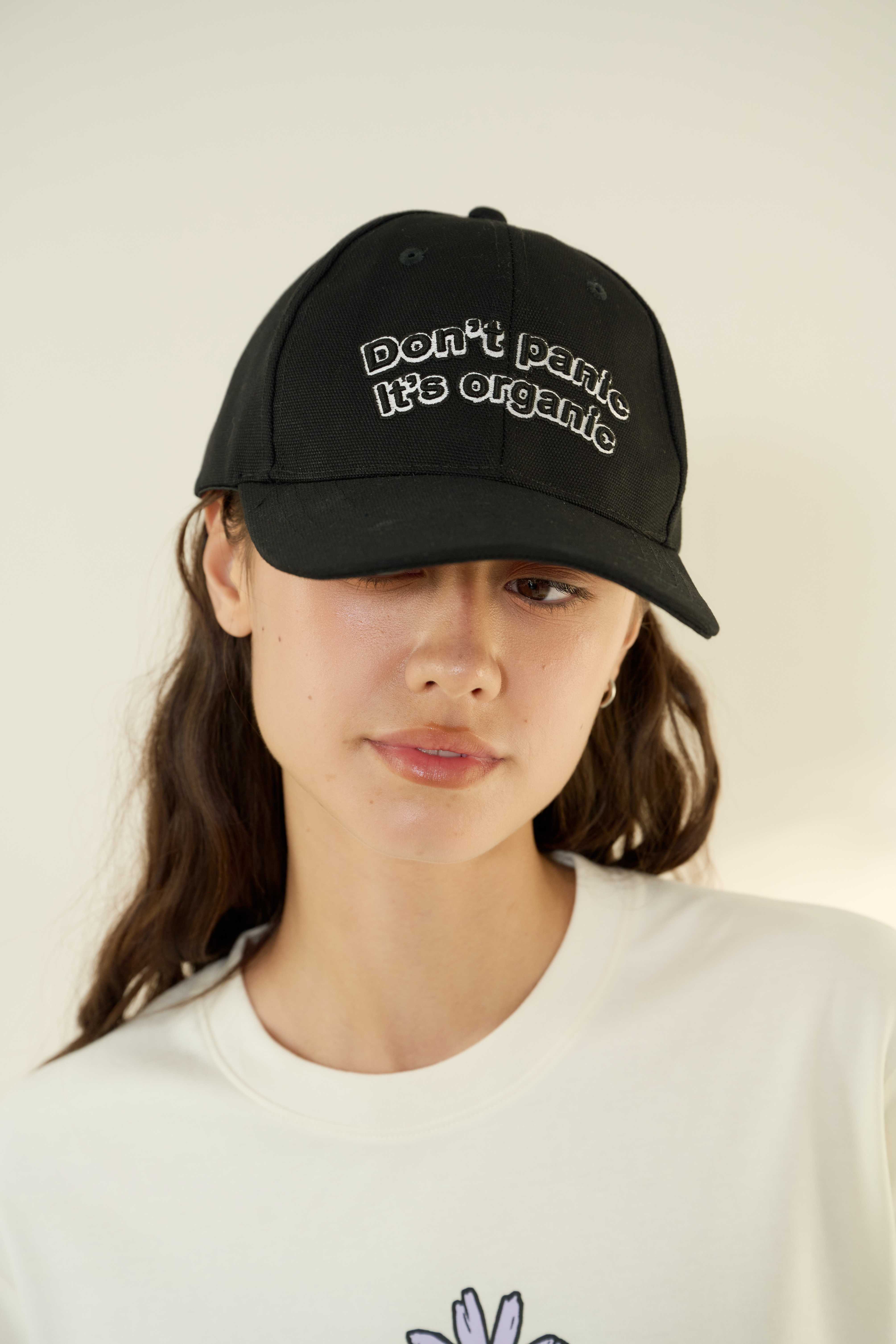 UNISEX BASEBALL CAP DON'T PANIC IT'S ORGANIC
