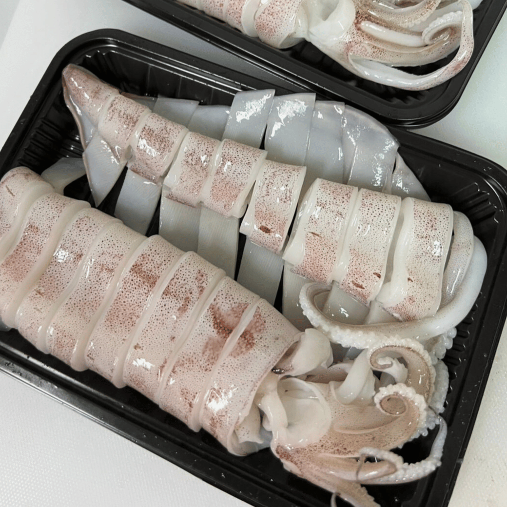 Heng Heng หมึกกล้วยแล่ชิ้น 300-320กรัม