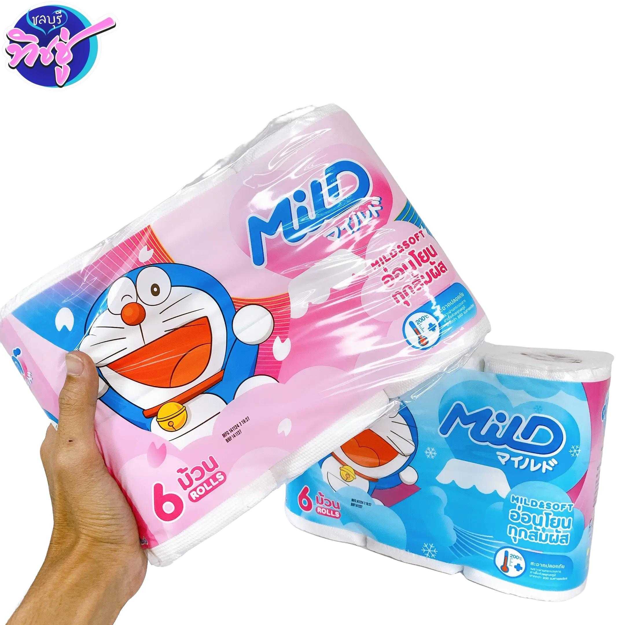 กระดาษชำระ Mild Doraemon  (ม้วน) แพ็ค