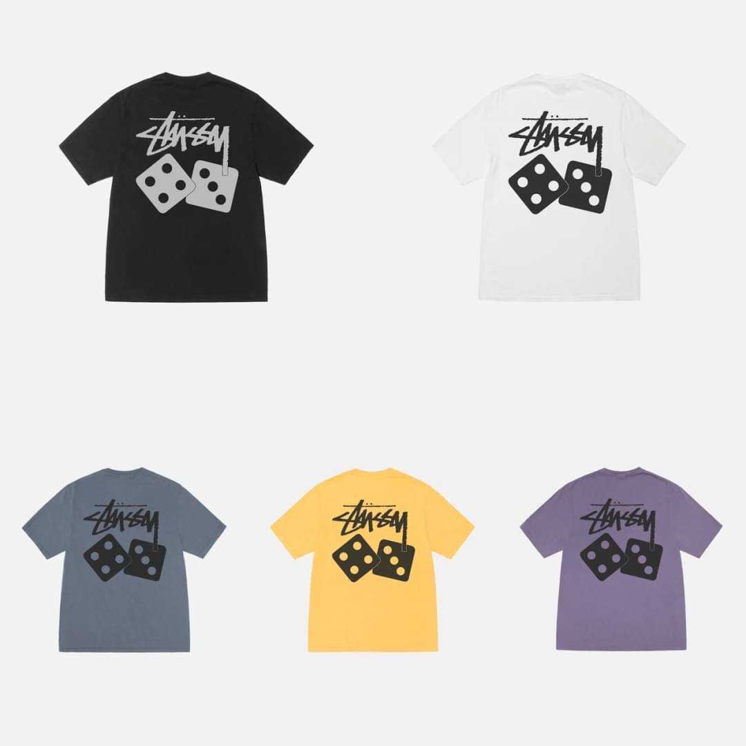 STUSSY Dice PIGMENT tee