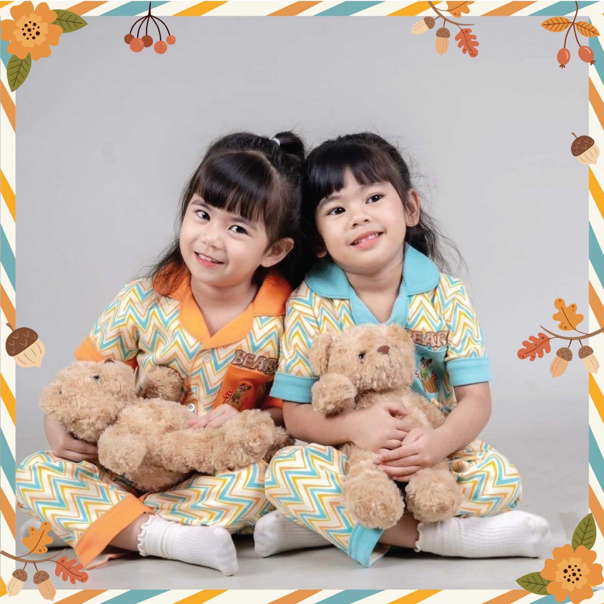 B BEAR No.8 ชุดนอน pajamas