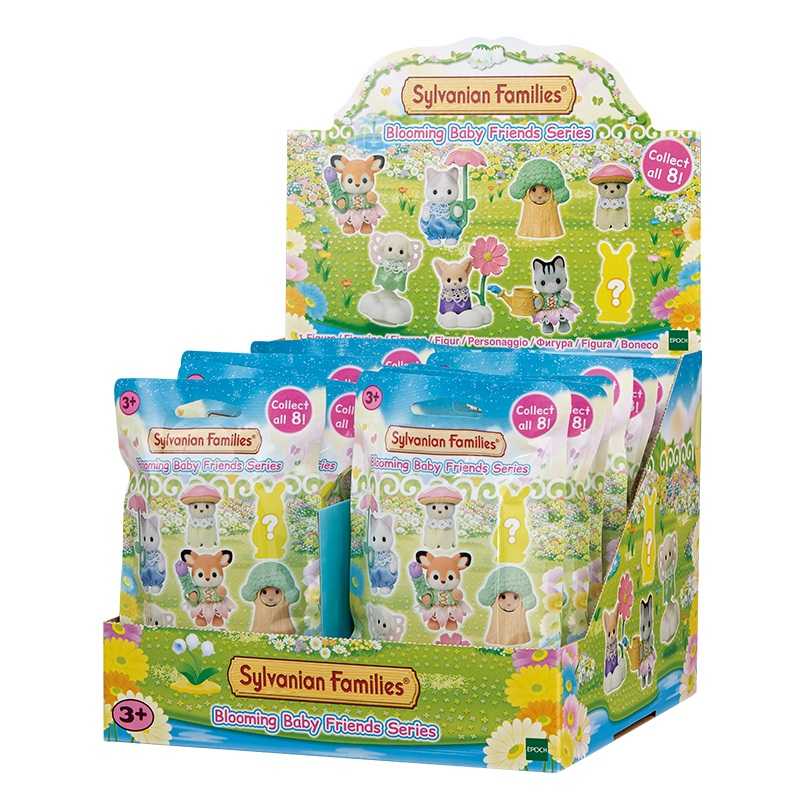 Sylvanian Families Blooming Baby Friends Series Box / เบบี้ เฟรนด์ ซีรี่ส์ (1 กล่อง x 16 ซอง)