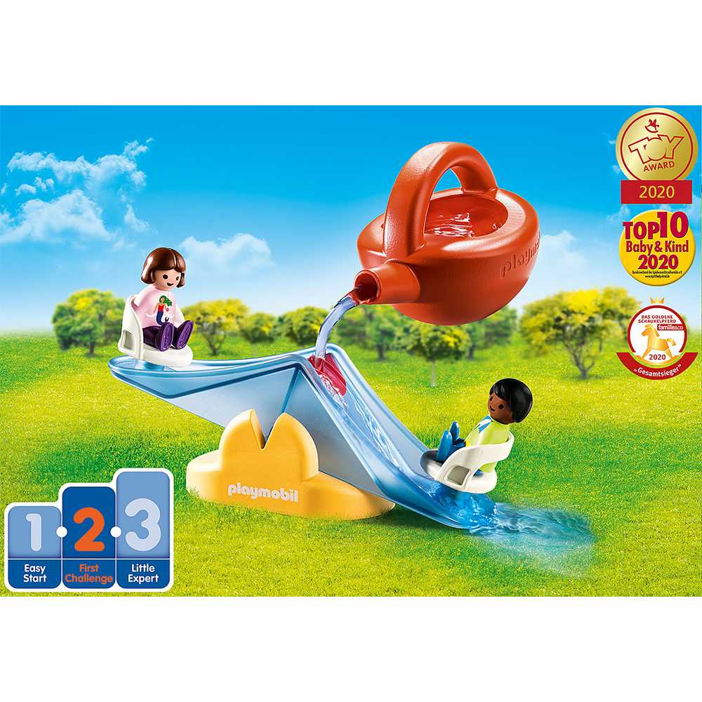 Playmobil 70269 1.2.3 AQUA Water Seesaw with Watering Can 123 อควา ชิงช้าโยกเยกพร้อมบัวรดน้ำ
