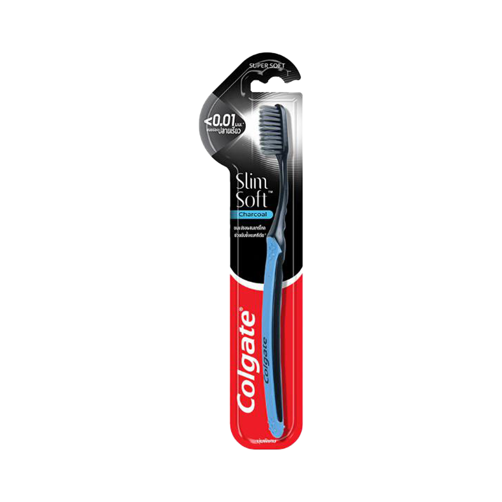 COLGATE CHARCOAL นุ่มพิเศษ แปรงสีฟัน