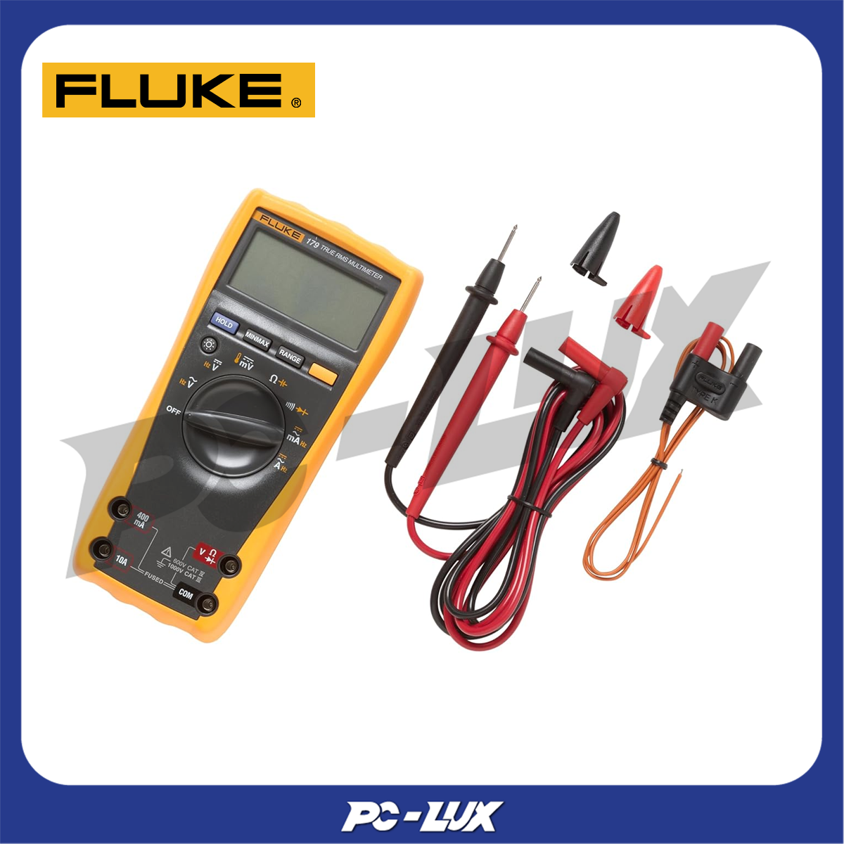 FLUKE ดิจิตอลมัลติมิเตอร์แบบ True-RMS รุ่น 175 / 177 / 179