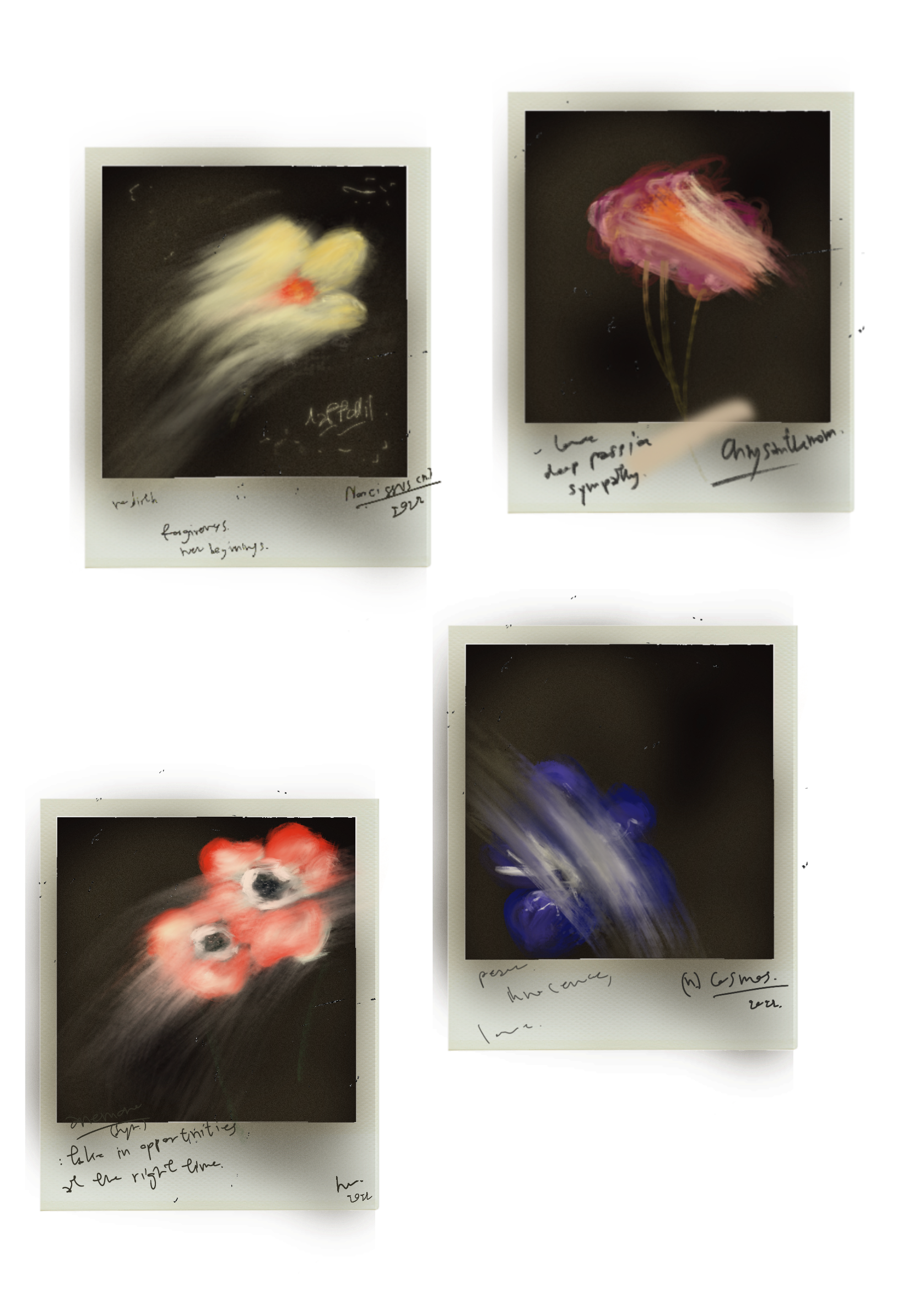 Preorder— Sticker ‘Motion of flowers’