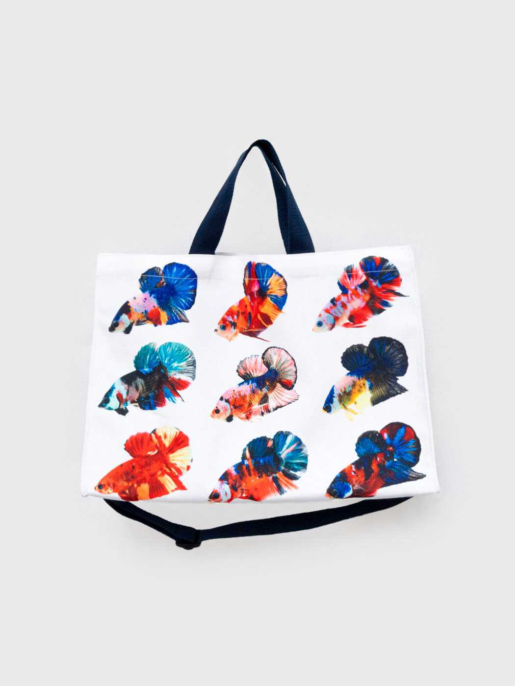 March Nemo Betta Large Tote - White/Fancy