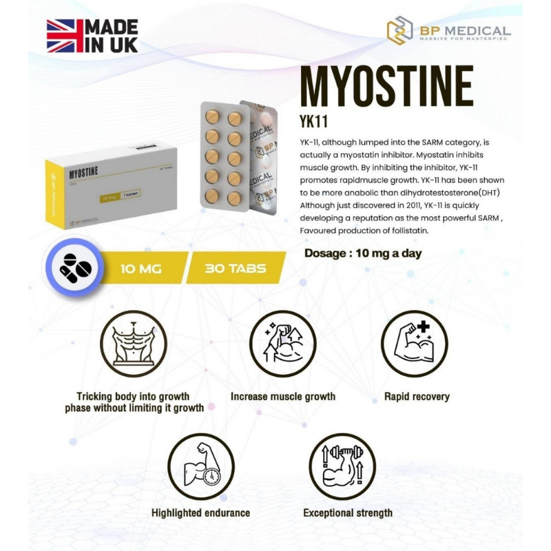 YK-11 Myostine 10mgx30t