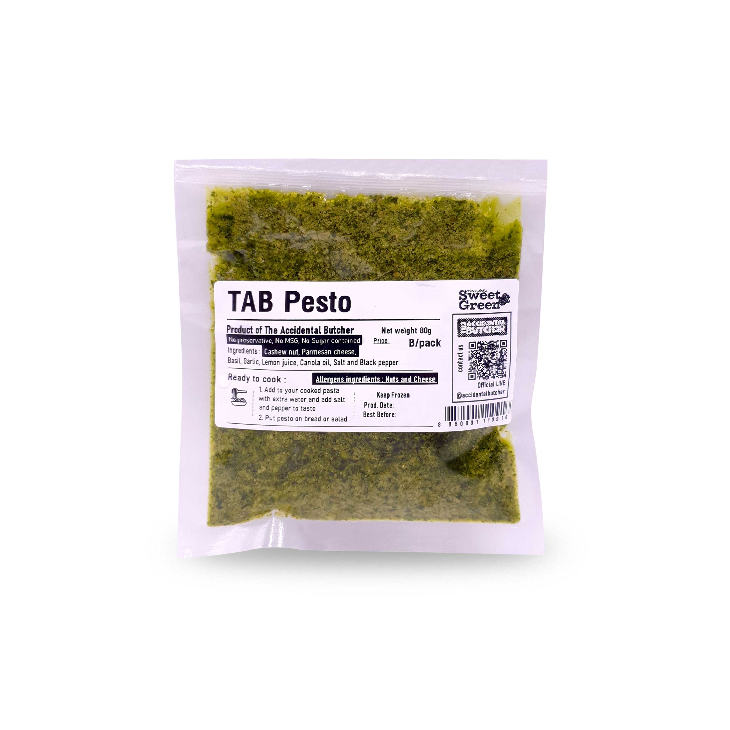 TAB Pesto 80g. BBF 05/07/2025